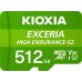 KIOXIA EXCERIA HIGH ENDURANCE G2 UHS-I MicroSDXC 512GB 記憶卡 (U3 V30 A1) R: 100MB/s W: 50MB/s KIOXIA EXCERIA HIGH ENDURANCE G2 UHS-I MicroSDXC 512GB 記憶卡 (U3 V30 A1) R: 100MB/s W: 50MB/s